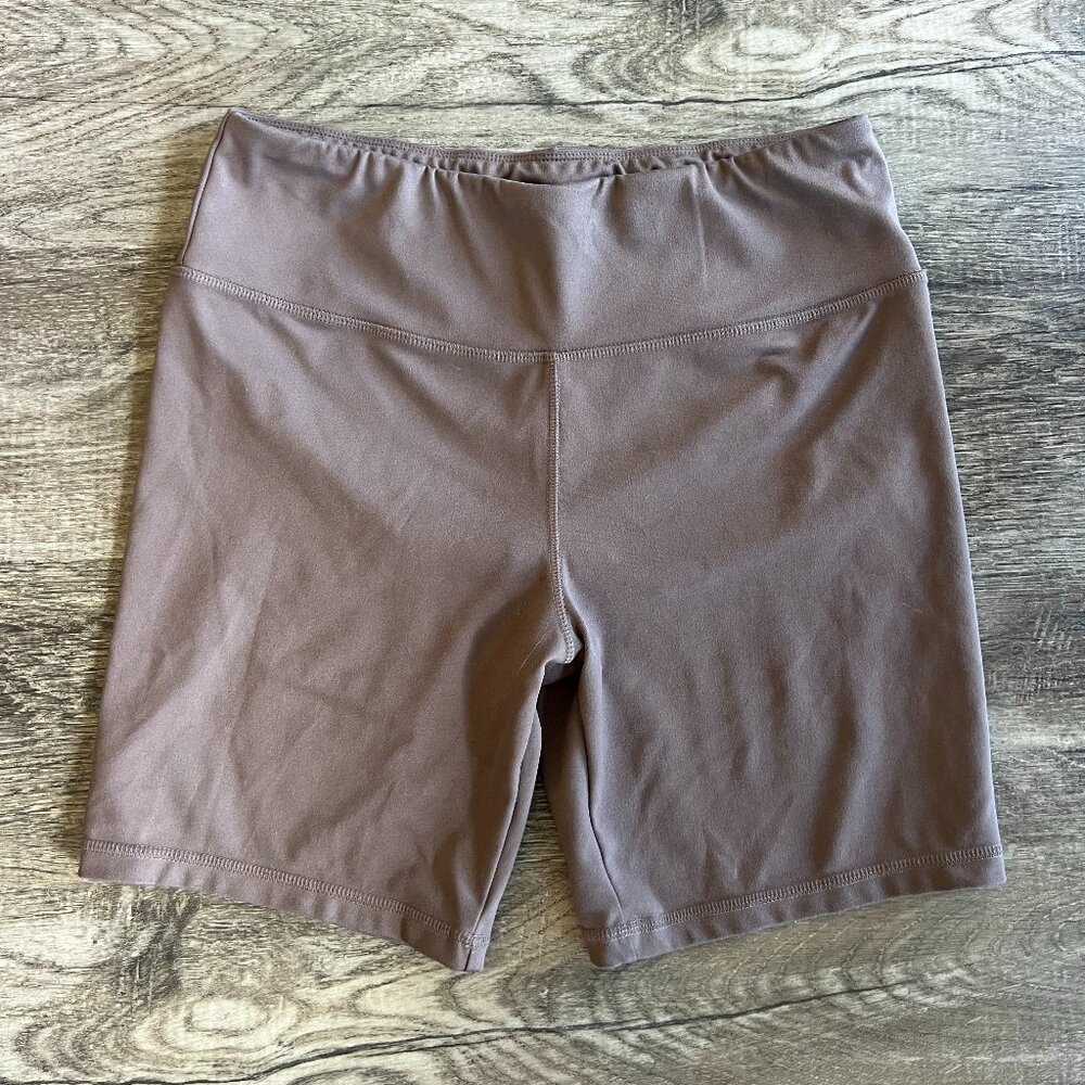 Brown Biker Shorts